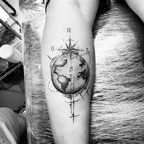 70 Wanderlust Tattoo Designs For Men - Travel Inspired Ink Ideas