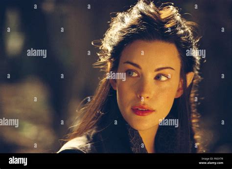 Oct 15, 2001; Hollywood, CA, USA; Actress LIV TYLER as elf Arwen Undomiel in New Line Cinema's 3 ...