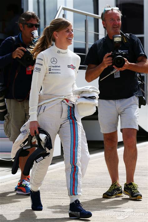 Susie Wolff, Williams Development Driver ahead of the #F1 2014 Grand ...