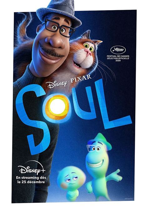 Pixar's Soul (French poster) | Soul movie, Disney plus, Pixar