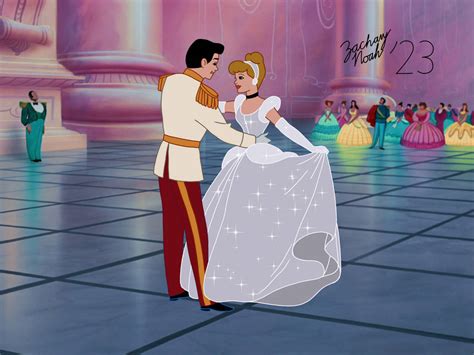 Cinderella and Prince Charming Dancing (Version 2) by ZacharyNoah92 on ...