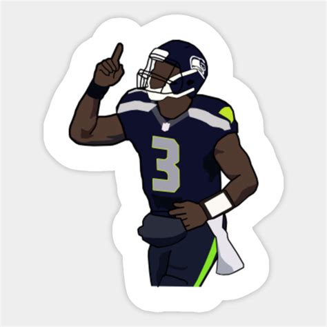 Russell Wilson MVP Seattle Seahawks - Russell Wilson - Sticker | TeePublic