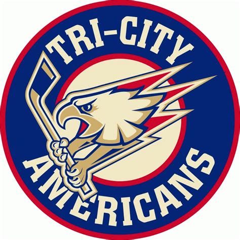 Tri-City Americans Alternate Logo | Hockey logos, Tri cities, Sports logo