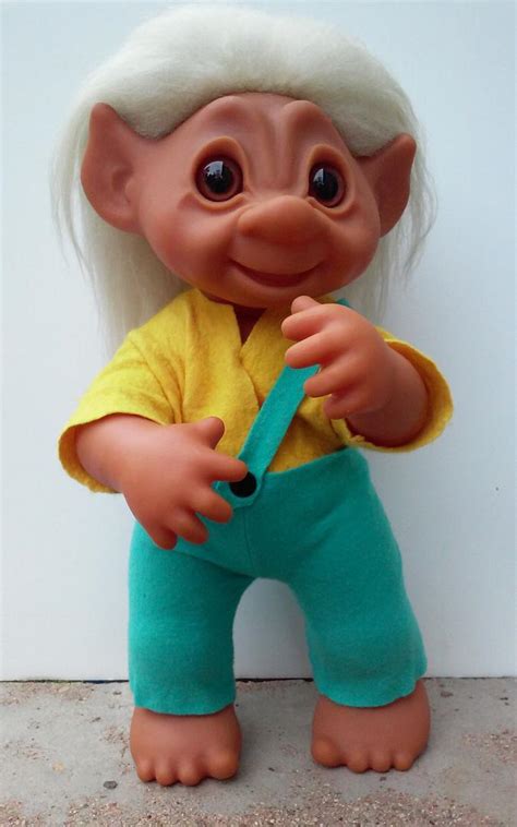 RARE Vintage 1979 TH Dam (Thomas Dam) Troll Doll #806 17" GIANT TROLL ...