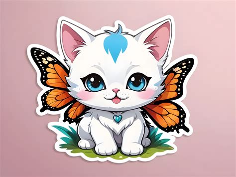 Playing Kitten Graphic by A.I Illustration and Graphics · Creative Fabrica