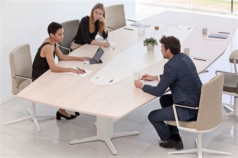 Height Adjustable Meeting Tables - Fusion Office Design