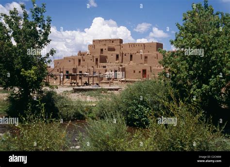 Taos Pueblo New Mexico USA Stock Photo - Alamy