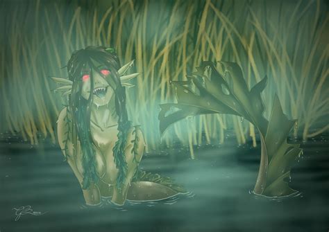 Swamp Mermaid by Gessy92 on DeviantArt