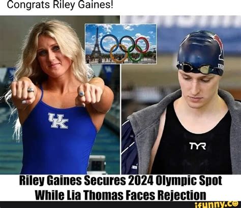 Congrats Riley Gaines! Riley Gaines Secures 2024 Olympic Spot While Lia ...