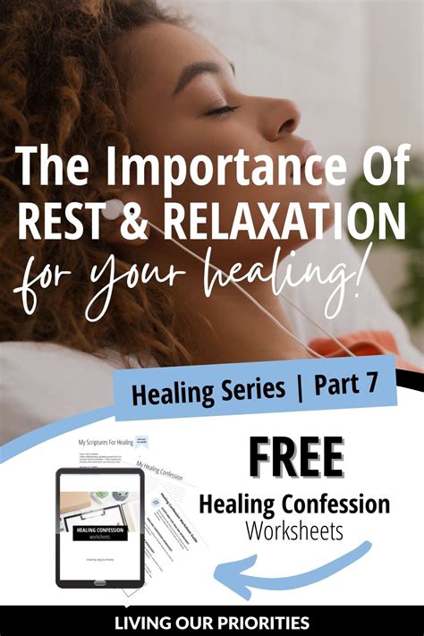 The Importance of Physical Rest And Relaxation For Your Healing