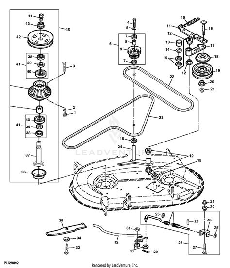 John deere lx280 parts diagram