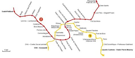 Le métro de Lille : lignes, plan, tarifs, horaires, ane...