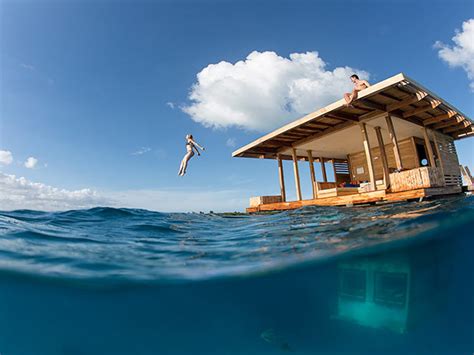 Discover This Private Undersea Room At The Manta Resort - TripsToDiscover