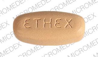 292 ETHEX Pill Tan Oval - Pill Identifier