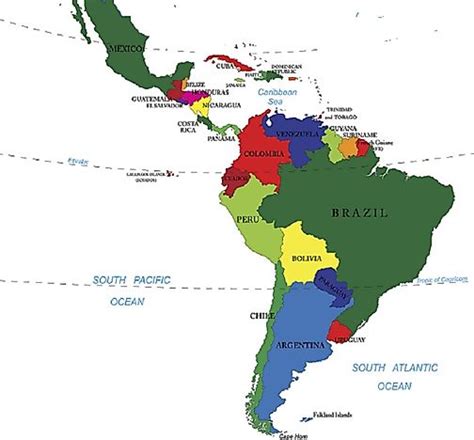 Countries That Make Up Latin America - WorldAtlas.com