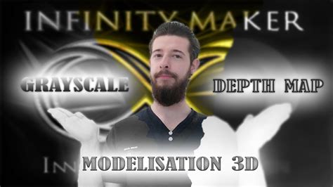 grayscale depth map (tuto modélisation 3D) - YouTube