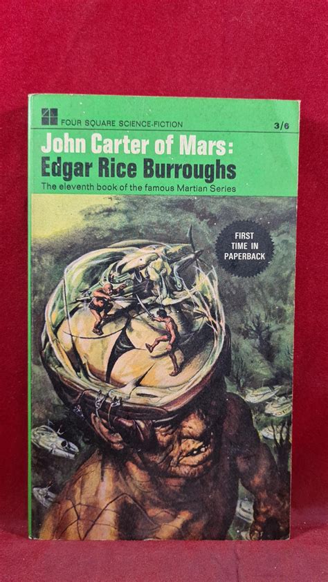 Edgar Rice Burroughs - John Carter of Mars, Four Square Edition, June ...