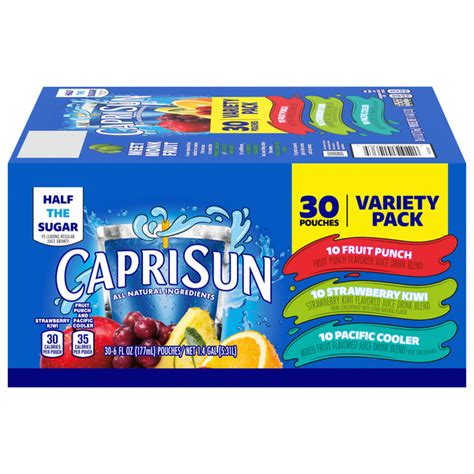 Save on Capri Sun Juice Drink Pouches Variety (Punch/Strawberry/Pacific ...