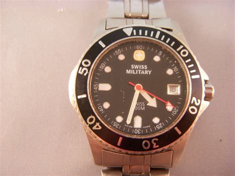 Vintage Swiss Military Watch 200M