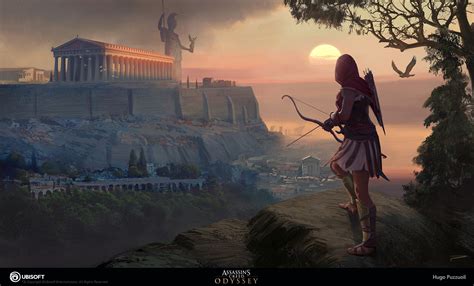 Assassin's Creed Odyssey Concept Art by Hugo Puzzuoli