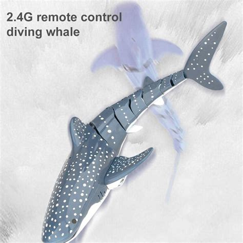 Remote Control Shark Toy for Water, Rechargeable Electric Toy RC Shark ...