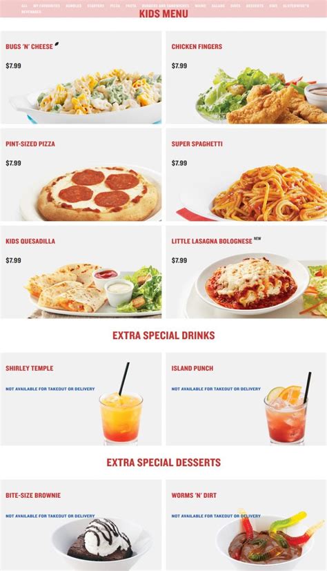 Boston Pizza Menu Prices