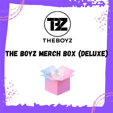 The Boyz Merch Box (Deluxe) - Purple Heart