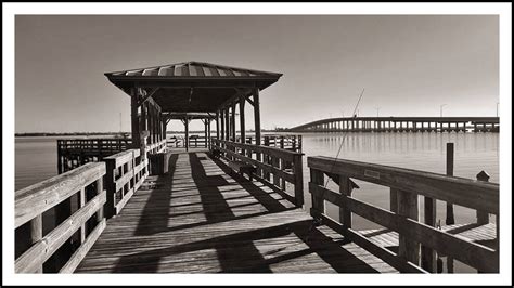 New Year's Eve Morning at Eau Gallie Library Pier by Ralph-art on ...