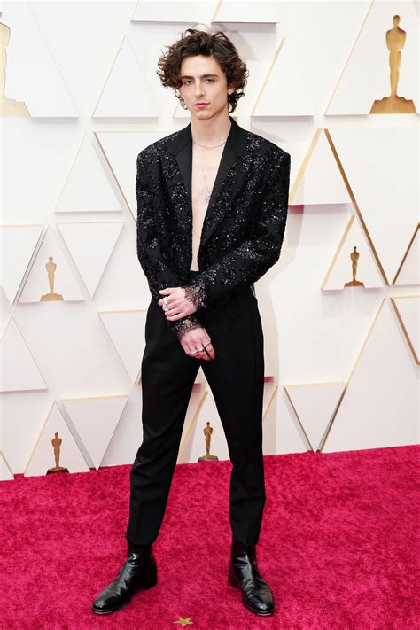 Timothée Chalamet ha cogido prestado su look de los Oscar 2022 de las ...