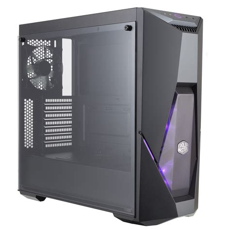 Coolermaster K500 RGB Black ATX Computer Chassis, with Window | Falcon ...