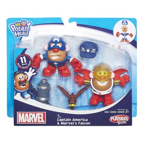 Playskool Friends Mr. Potato Head Marvel Captain America & Marvel's ...