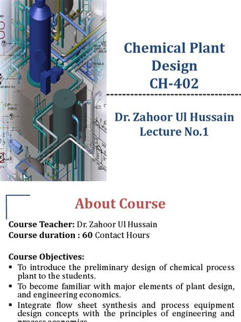 Chemical Plant Design (Complete Lectures) PDF | PDF | Heat Exchanger | Pipe (Fluid Conveyance)