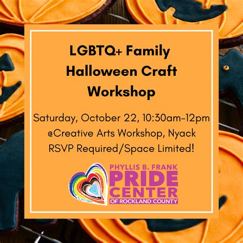 LGBTQ+ Family Halloween Craft Workshop - Historic Hudson River Towns