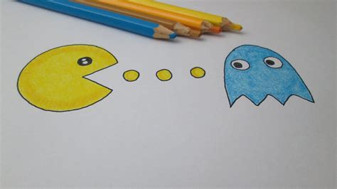 How to draw Pac-Man - YouTube