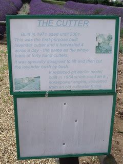 Norfolk Lavender - The Cutter - sign | An attraction near He… | Flickr