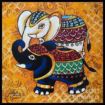 Kerala Elephant Painting