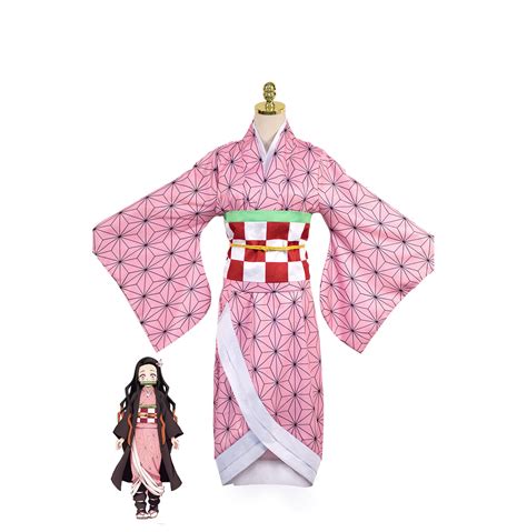 DEMON SLAYER / KIMETSU NO YAIBA Nezuko Kamado Cosplay Costume - CosplayFTW