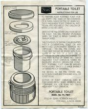 sears_portable_toilet_776_74077_instructions : Sears Roebuck and ...