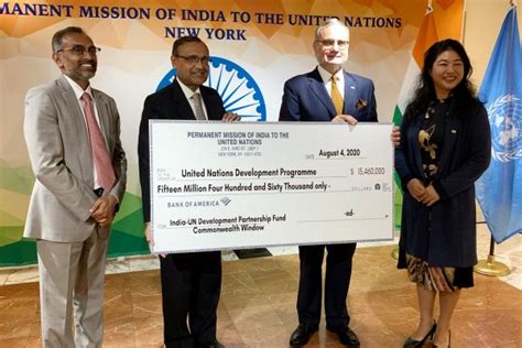 India Contributes $15.5 Million to India-UN Development Partnership ...