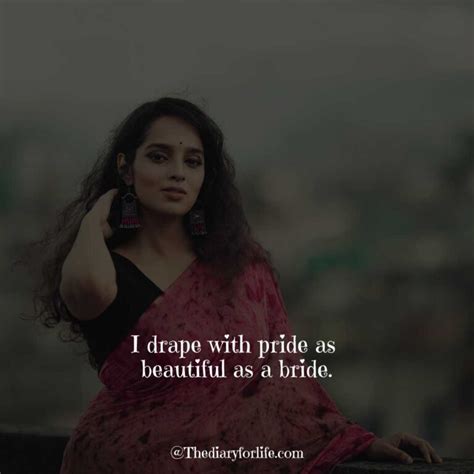 50+ Cool Saree Quotes For Instagram