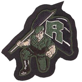 Ranger Flag Mascot - Texas Letter Jackets