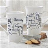 Personalized Coffee Mugs - My Name - Signature Style - Office Gifts