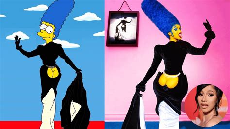 Cardi B Facing Legal Action Over Racy Marge Simpson's Halloween Costume