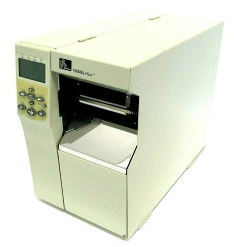 USED ZEBRA 105SLPLUS LABEL PRINTER 102-801-00000 - SB Industrial Supply ...