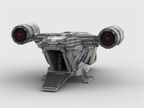 Mandalorian Razor Crest - Updated Version | Mandalorian, Building instructions, Lego space