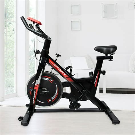 NK HOME Adjustable Exercise Bike Cycling Trainer Indoor Workout Cardio ...