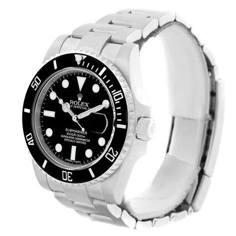 Rolex Submariner Ceramic Bezel Stainless Steel Mens Watch 116610 ...