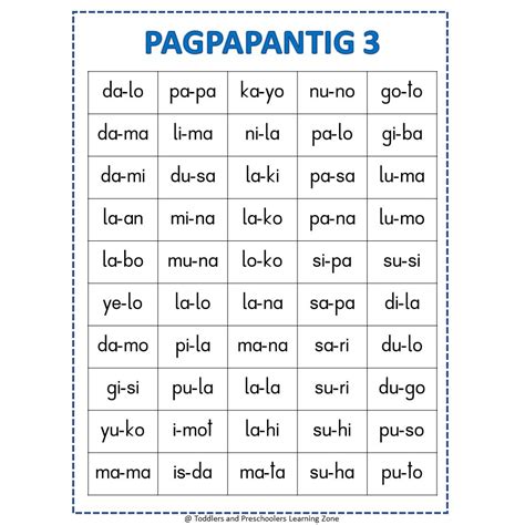 ABAKADA at Pagpapantig ng mga Salita 50 pages | PARIRALA | SALITANG MAY LARAWAN presyo ₱220