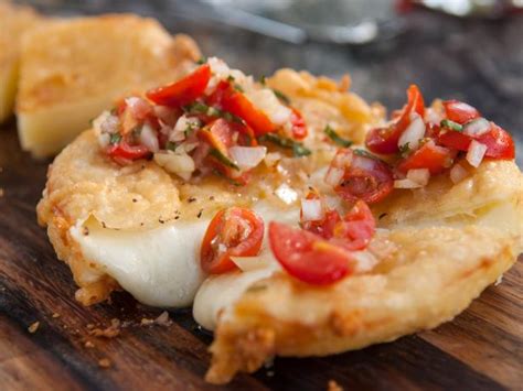 Fried Provolone with Italian Salsa Recipe | Guy Fieri | Food Network