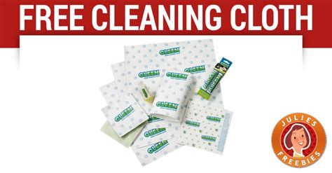 Free Gleen Electronic Cleaning Cloth - Julie's Freebies